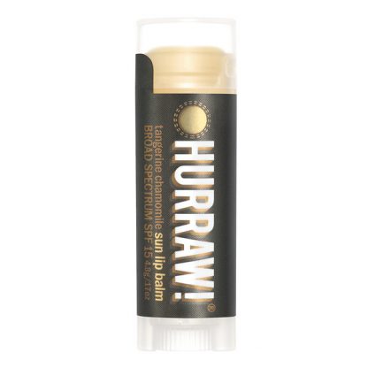 Hurraw! Balm, Lip Balm, SPF 15, Sun, Tangerine Chamomile, 0.17 oz (4.8 g)