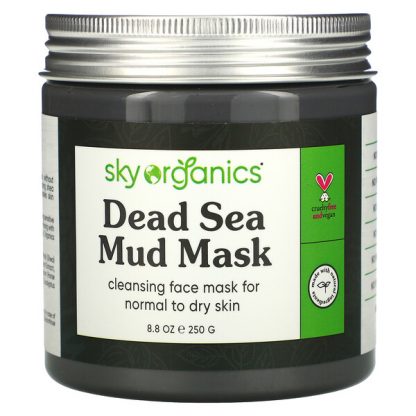 Sky Organics, Dead Sea Mud Beauty Mask, 8.8 fl oz (250 g)