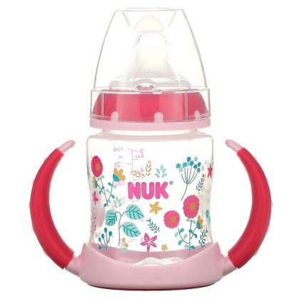 NUK, Learner Cup, 6+ Months, Pink, 1 Cup, 5 oz (150 ml)