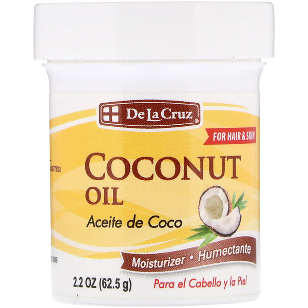 De La Cruz, Coconut Oil, Moisturizer, 2.2 oz (62.5 g)