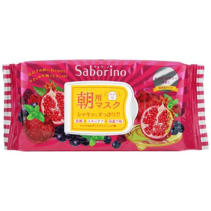 Saborino, Morning Beauty Face Mask, Mixed Berry, 28 Sheets, (272 ml)