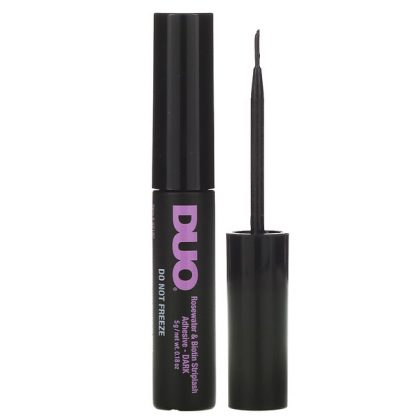 DUO, Rosewater & Biotin Striplash Adhesive, Dark, 0.18 oz (5 g)