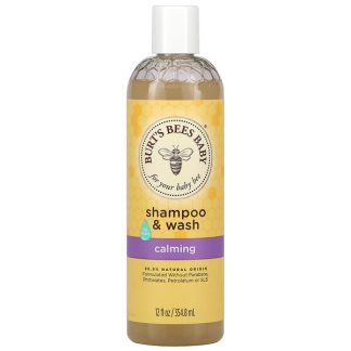 Burt's Bees, Baby, Shampoo & Wash, Calming, 12 fl oz (354.8 ml)