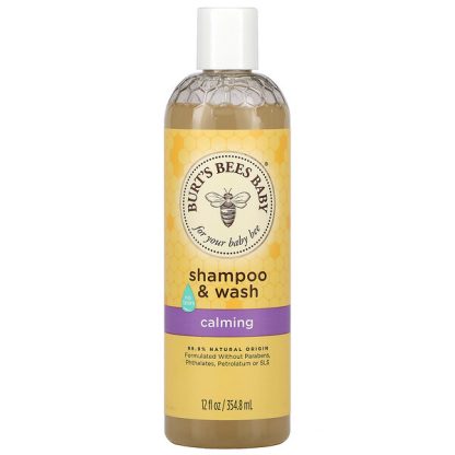 Burt's Bees, Baby, Shampoo & Wash, Calming, 12 fl oz (354.8 ml)