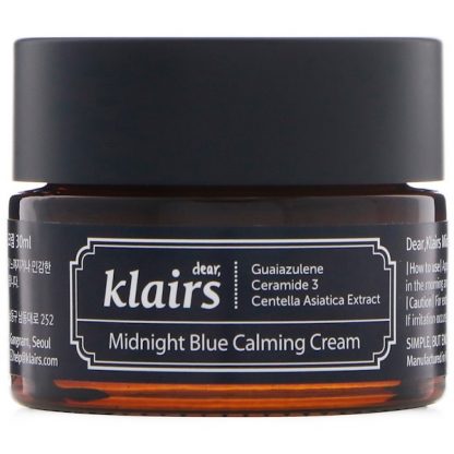 Dear, Klairs, Midnight Blue Calming Cream, 1 oz (30 ml)