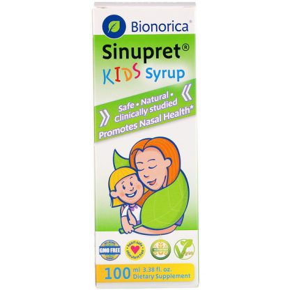 Bionorica, Sinupret Kids Syrup, 3.38 fl oz (100 ml)