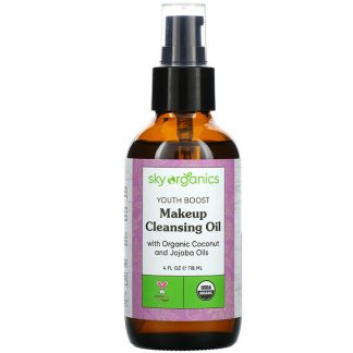 Sky Organics, Youth Boost, Makeup Cleansing Oil, 4 fl oz (118 ml)