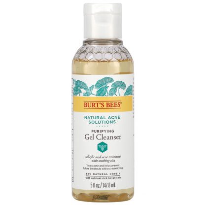 Burt's Bees, Natural Acne Solutions, Purifying Gel Cleanser, 5 fl oz (147.8 ml)