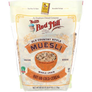 Bob's Red Mill, Muesli, Old Country Style, Whole Grain, 40 oz (1.13 kg)