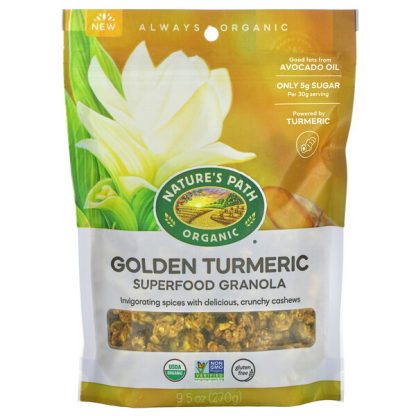 Nature's Path, Golden Turmeric Superfood Granola, 9.5 oz (270 g)