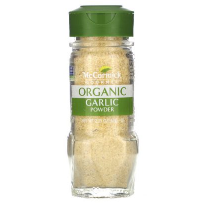 McCormick Gourmet, Organic, Garlic Powder, 2.25 oz (63 g)