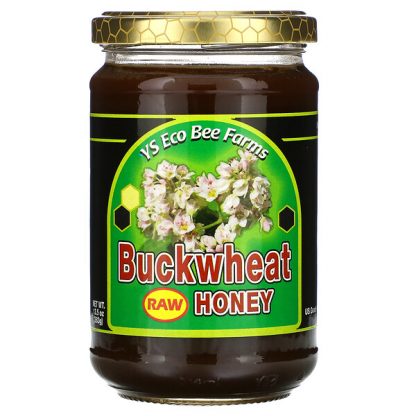 Y.S. Eco Bee Farms, Buckwheat Pure Raw Honey, 13.5 oz (383 g)