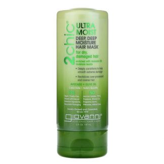 Giovanni, 2chic, Ultra-Moist, Deep, Deep Moisture Hair Mask, Avocado + Olive Oil, 5 fl oz (147 ml)