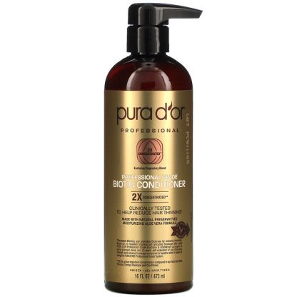 Pura D'or, Professional Grade Biotin Conditioner, 16 fl oz (473 ml)