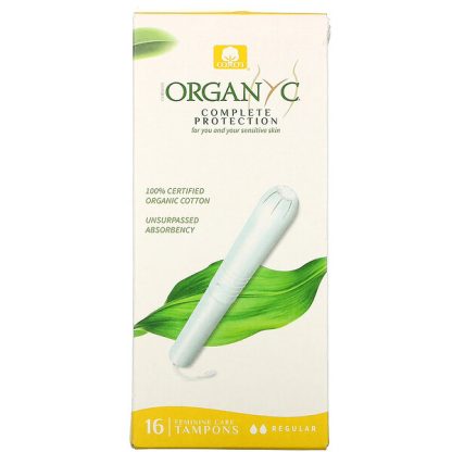 Organyc, Tampons, Regular, 16 Tampons