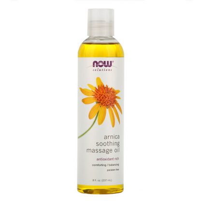 NOW Foods, Solutions, Arnica Soothing Massage Oil, 8 fl oz (237 ml)