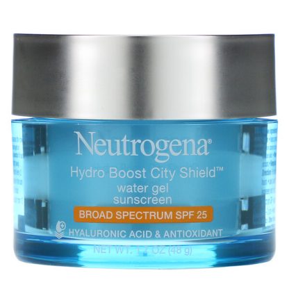 Neutrogena, Hydro Boost City Shield, Water Gel Sunscreen, SPF 25, 1.7 oz (48 g)