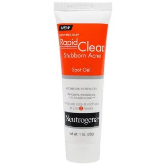 Neutrogena, Rapid Clear, Stubborn Acne Spot Gel, Maximum Strength, 1 oz (28 g)