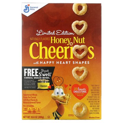 General Mills, Honey Nut Cheerios, 10.8 oz (306 g)