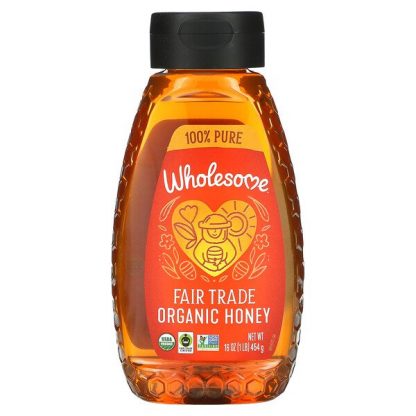 Wholesome, Fair Trade Organic Honey, 16 oz (454 g)