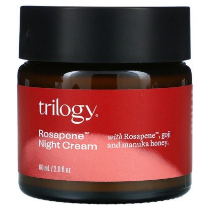 Trilogy, Rosapene Night Cream, 2 fl oz (60 ml)