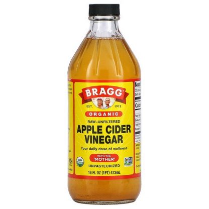 Bragg, Organic Apple Cider Vinegar with The 'Mother', Raw-Unfiltered, 16 fl oz (473 ml)