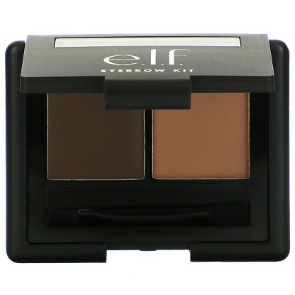 E.L.F., Eyebrow Kit, Gel & Powder, Medium, Gel 0.045 oz (1.3 g) - Powder 0.063 oz (1.8 g)