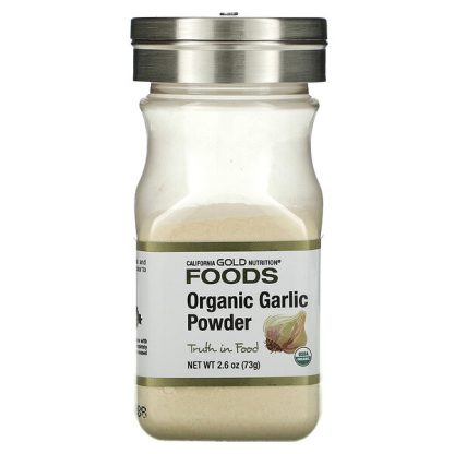 California Gold Nutrition, Organic Garlic Powder, 2.6 oz (73 g)