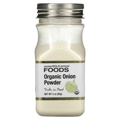 California Gold Nutrition, Organic Onion Powder, 3 oz (85 g)