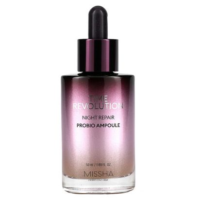 Missha, Time Revolution, Night Repair Probio Ampoule, 1.69 fl oz (50 ml)