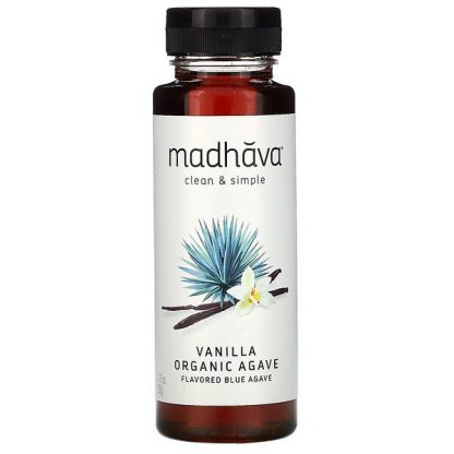 Madhava Natural Sweeteners, Organic Agave, Vanilla, 11.75 oz (333 g)