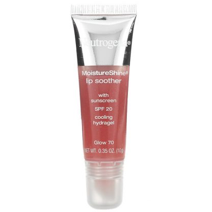 Neutrogena, MoistureShine Lip Soother, SPF 20, Glow 70, 0.35 oz (10 g)