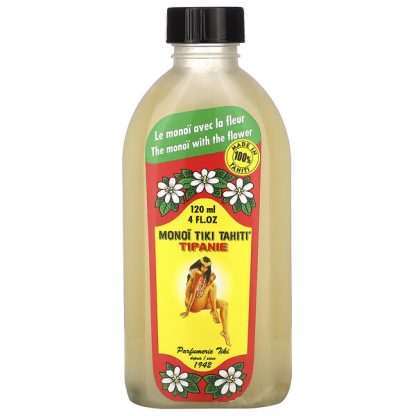 Monoi Tiare Tahiti, Coconut Oil, Tipanie (Plumeria) , 4 fl oz (120 ml)