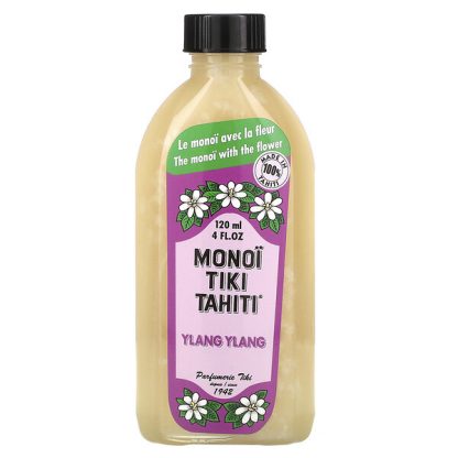 Monoi Tiare Tahiti, Coconut Oil, Ylang Ylang , 4 fl oz (120 ml)