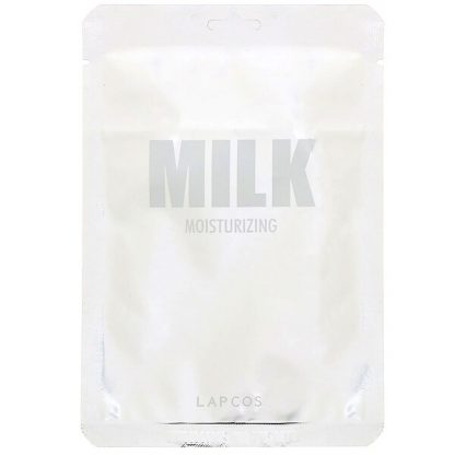 Lapcos, Milk Sheet Beauty Mask, Moisturizing, 1 Sheet, 1.01 fl oz (30 ml)