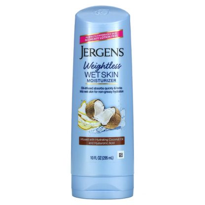 Jergens, Weightless Wet Skin Moisturizer, Coconut Oil, 10 fl oz (295 ml)