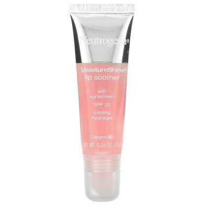 Neutrogena, MoistureShine Lip Soother, SPF 20, Gleam 40, 0.35 oz (10 g)