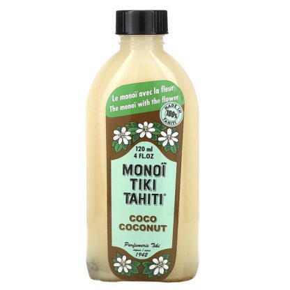 Monoi Tiare Tahiti, Coconut Oil, Coco Coconut, 4 fl oz (120 ml)