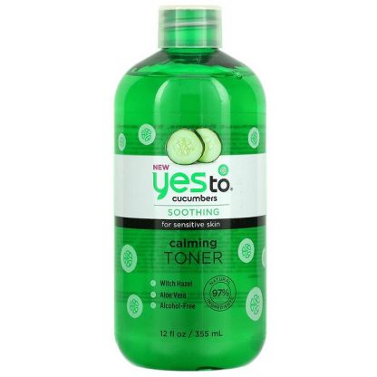 Yes To, Calming Toner, Cucumbers, 12 fl oz (355 ml)