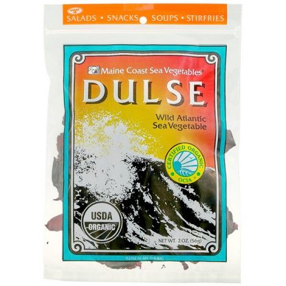 Maine Coast Sea Vegetables, Dulse, Wild Atlantic Sea Vegetable, 2 oz (56 g)