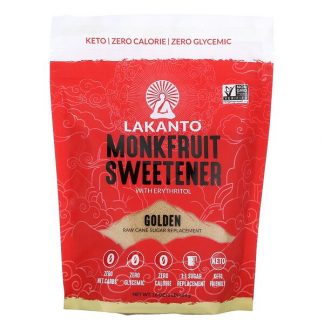 Lakanto, Monkfruit Sweetener with Erythritol, Golden, 16 oz (454 g)