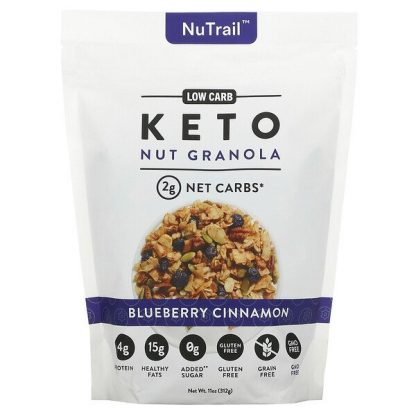 NuTrail, Keto Nut Granola, Blueberry Cinnamon, 11 oz (312 g)