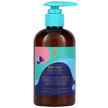 As I Am, Born Curly, Avocado Shea Cowash, For Babies and Children, 8 fl oz (240 ml)