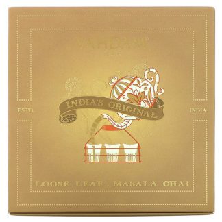 Vahdam Teas, Loose Leaf Masala Chai, India's Original Gift Set, 1 Tin Caddy