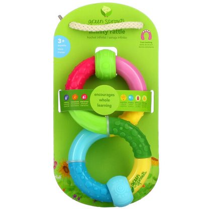 Green Sprouts, Infinity Rattle, 3+ Months, 1 Rattle