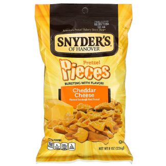 Snyder's, Pretzel Pieces, Cheddar Cheese, 8 oz (226 g)