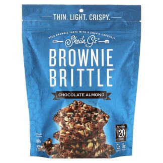 Sheila G's, Brownie Brittle, Chocolate Almond, 5 oz (142 g)