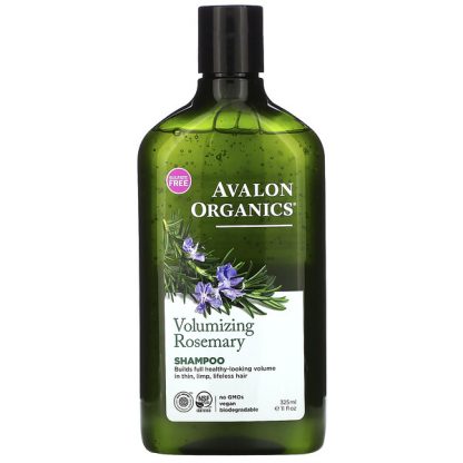 Avalon Organics, Shampoo, Volumizing, Rosemary, 11 fl oz (325 ml)