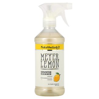 Fruit of the Earth, Meyer Lemon Counter Cleaner, 16 fl oz (473 ml)