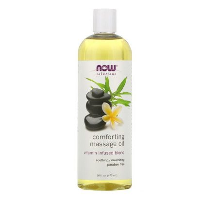 NOW Foods, Solutions, Comforting Massage Oil, 16 fl oz (473 ml)